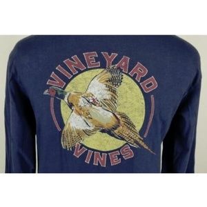 Vineyard Vines Men's L/S Pheasant T-Shirt XS